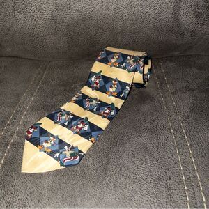 Vintage Mickey Unlimited‎ & Friends Baseball Tie